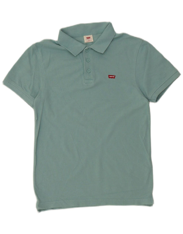 Levi's Polo de corte estándar para hombre XS Algodón azul