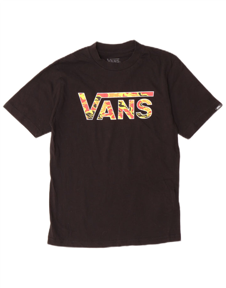 Vans Camiseta gráfica para niños 8-9 años Small Negro Algodón