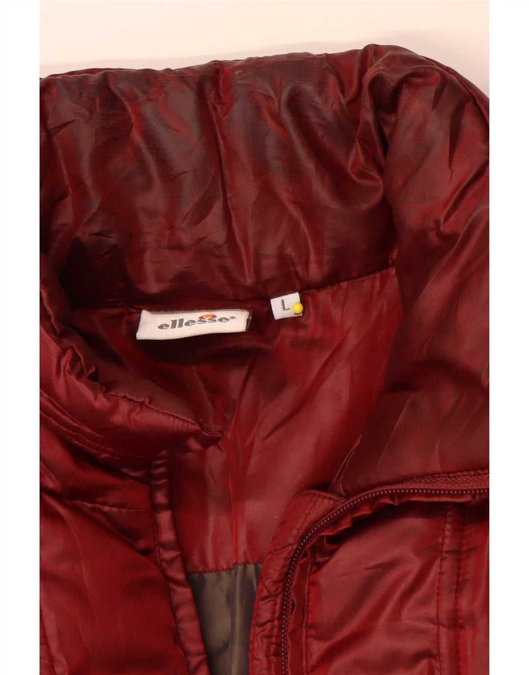 Chaqueta acolchada para mujer Ellesse UK 46 Large Poliéster rojo