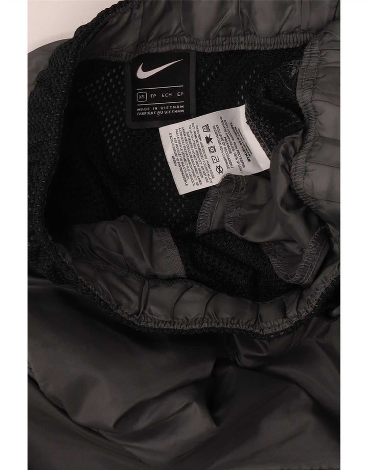 Nike Mujer Chándal Pantalones Joggers UK 4 XS Gris Poliéster