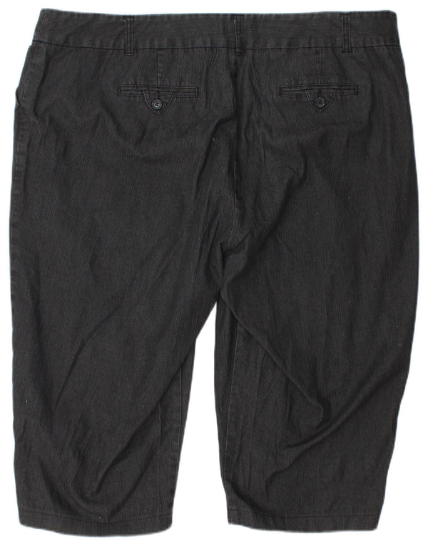 Marks & Spencer Pantalones cortos chinos Autograph para mujer UK 20 2XL W40 Algodón gris
