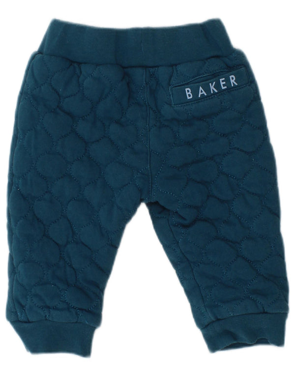 Ted Baker Pantalones de chándal para bebé niño de 3 a 6 meses, algodón azul marino