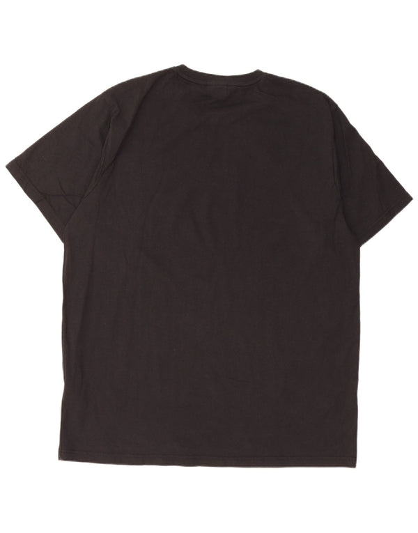 Fila Camiseta gráfica para hombre Top 2XL Algodón negro