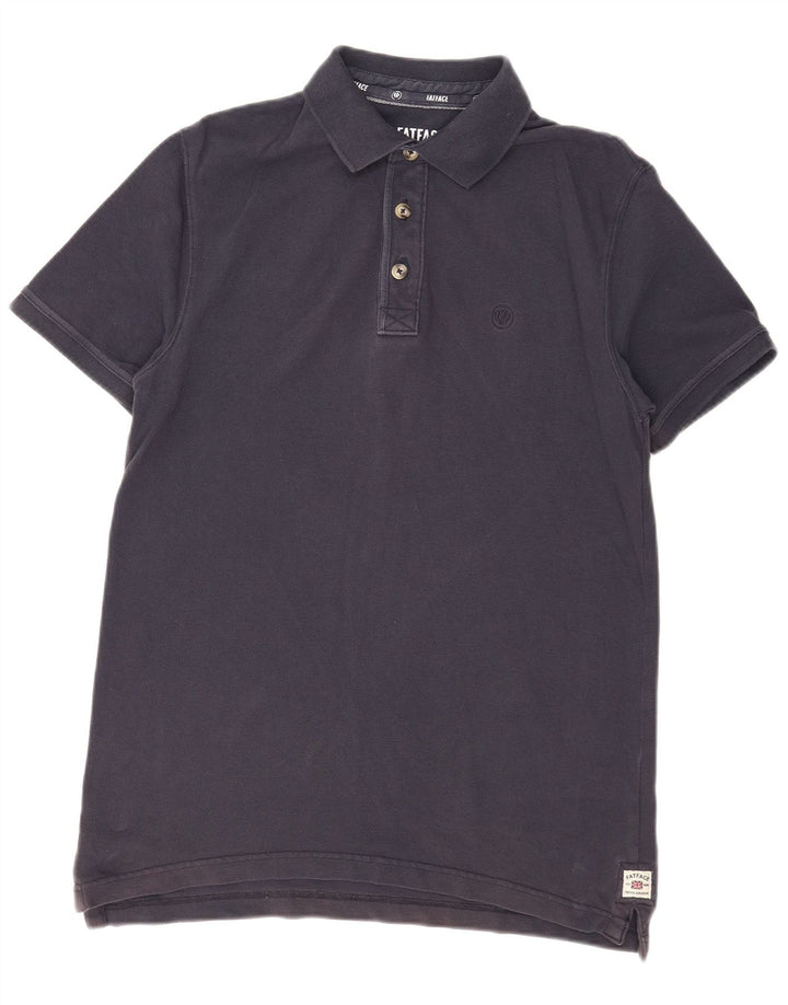 Polo de hombre Fat Face de viscosa azul marino medio