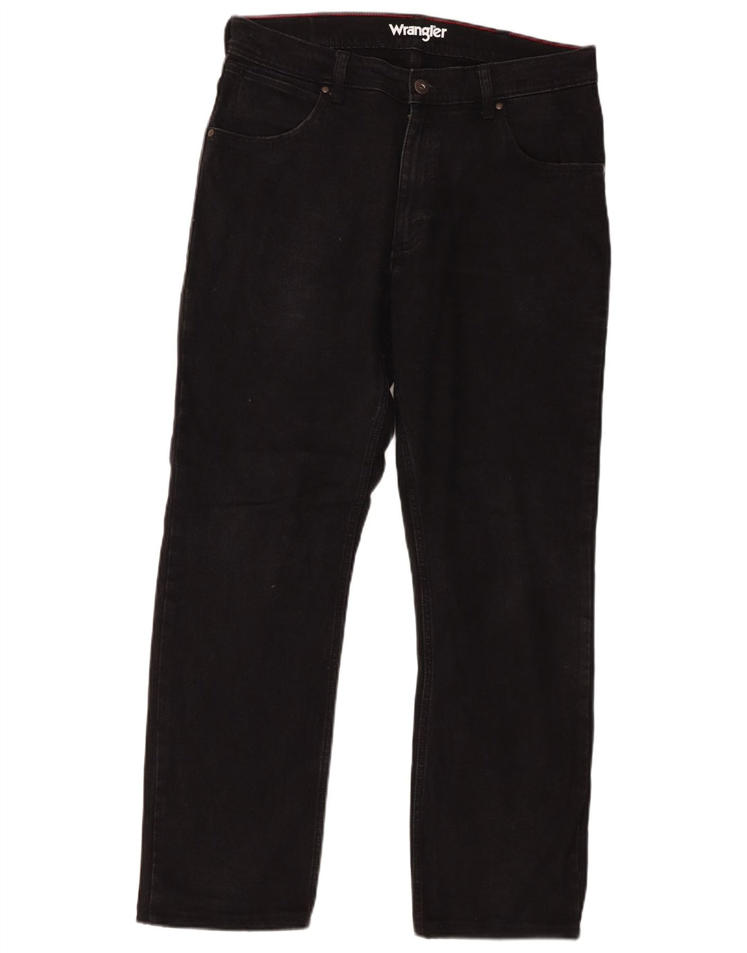Wrangler Vaqueros rectos para hombre W34 L29 Algodón negro