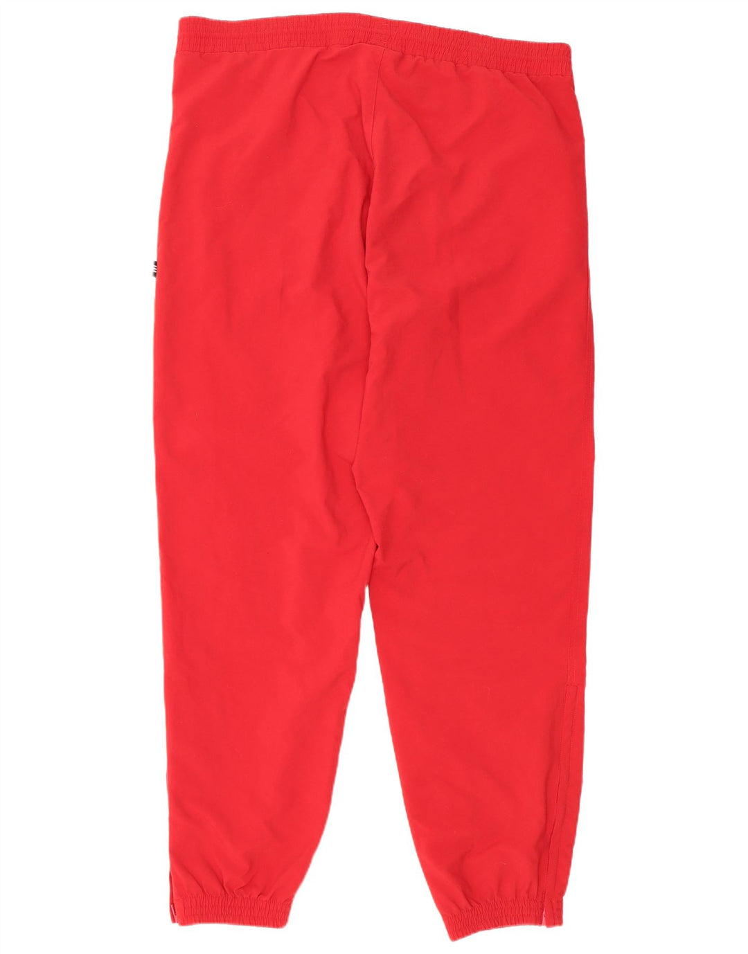 Adidas Hombre Chándal Pantalones Joggers Grande Rojo Poliéster
