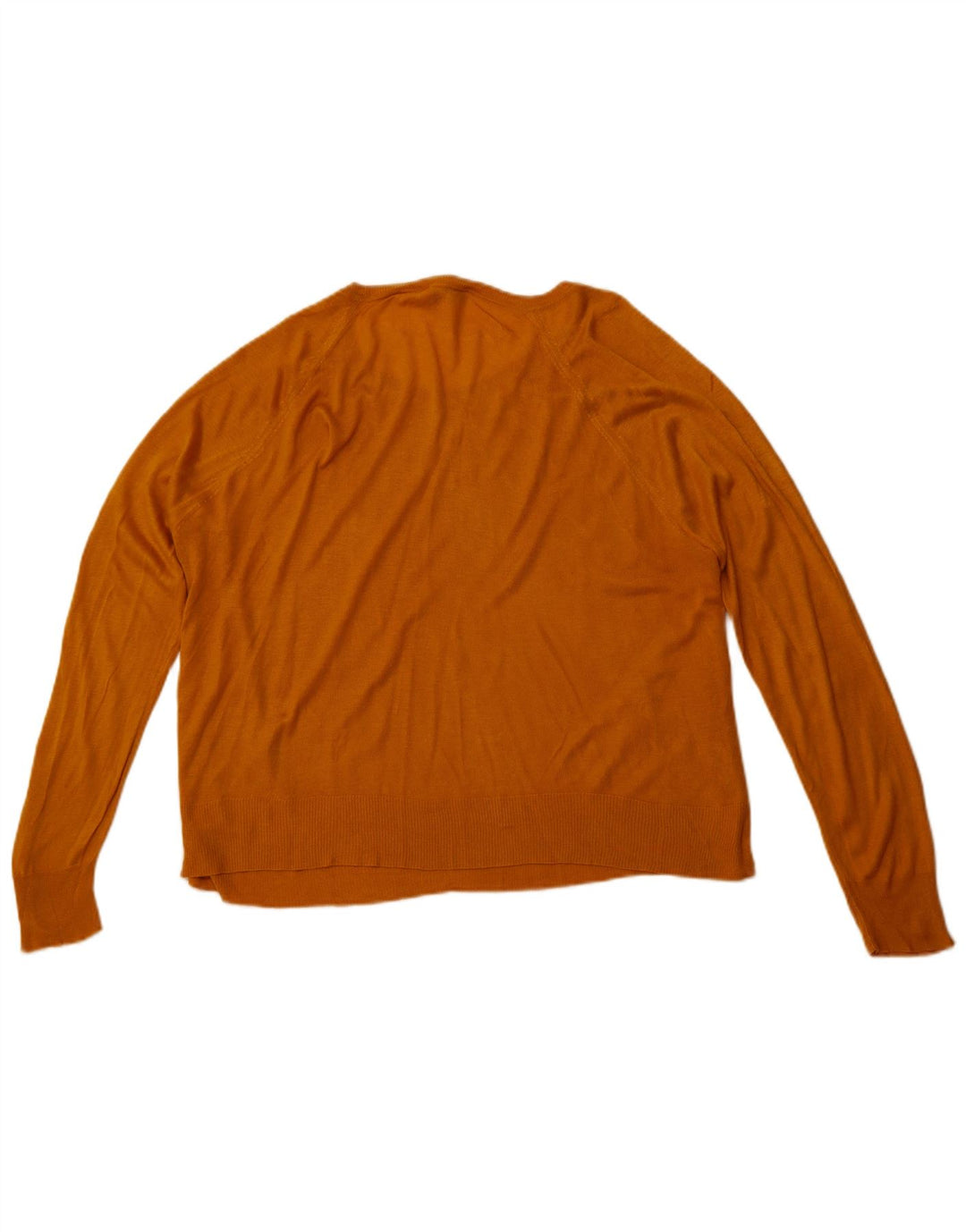 Jersey ZARA Mujer con Cuello Barco ES 40 XL Naranja Sintético