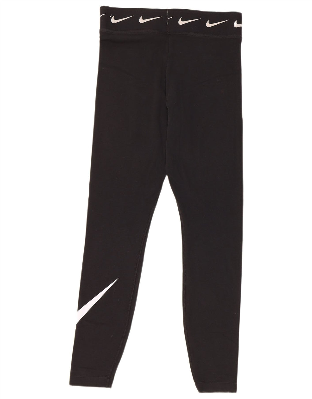 NIKE Leggings gráficos para mujer UK 40 Mediano Algodón negro