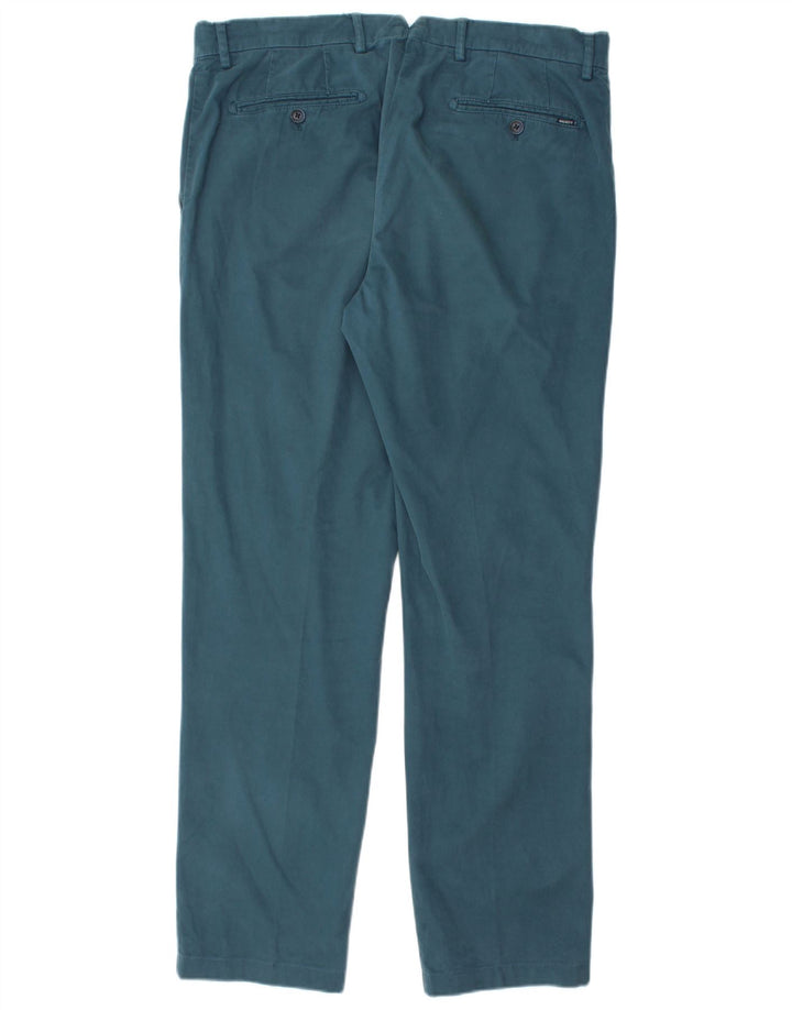 HACKETT Pantalón de traje recto para hombre W34 L31 Azul