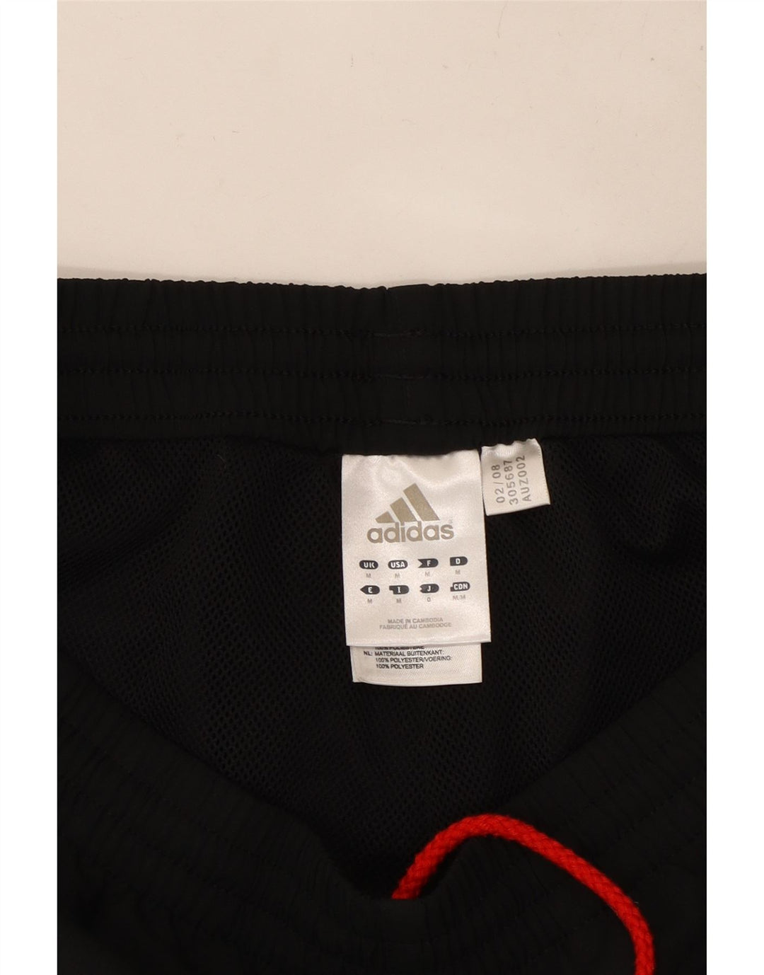 ADIDAS Mens Climalite Bermuda Sport Shorts Medio Negro Colorblock