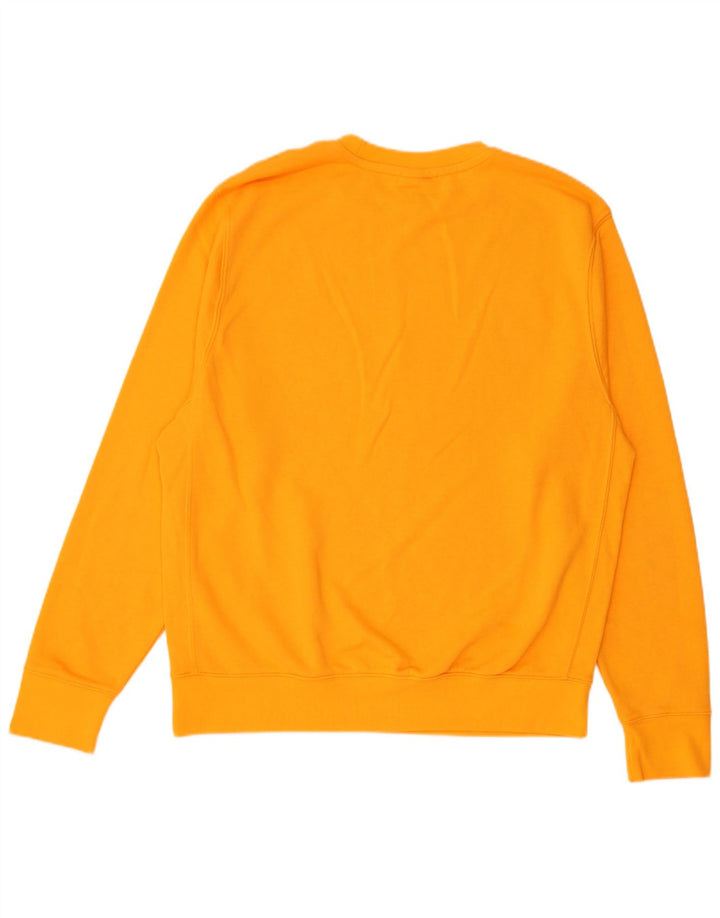 Nike Hombre Sudadera Jumper Medium Naranja Algodón