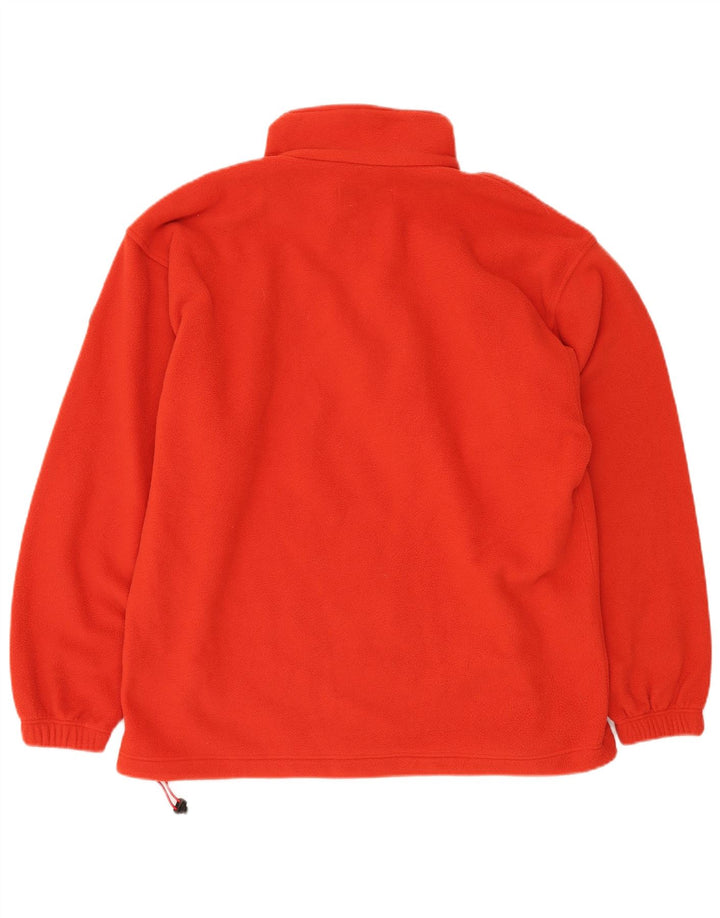 SERGIO TACCHINI Jersey de forro polar con cuello y cremallera Milano para hombre XL Rojo