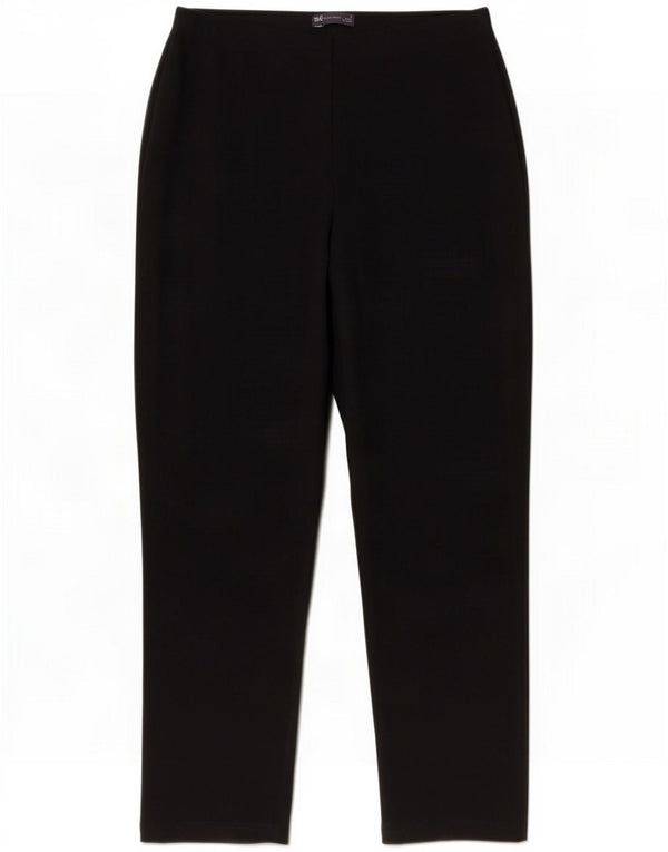 Pantalones informales rectos Marks & Spencer para mujer UK 10 Small W27 L29 Black