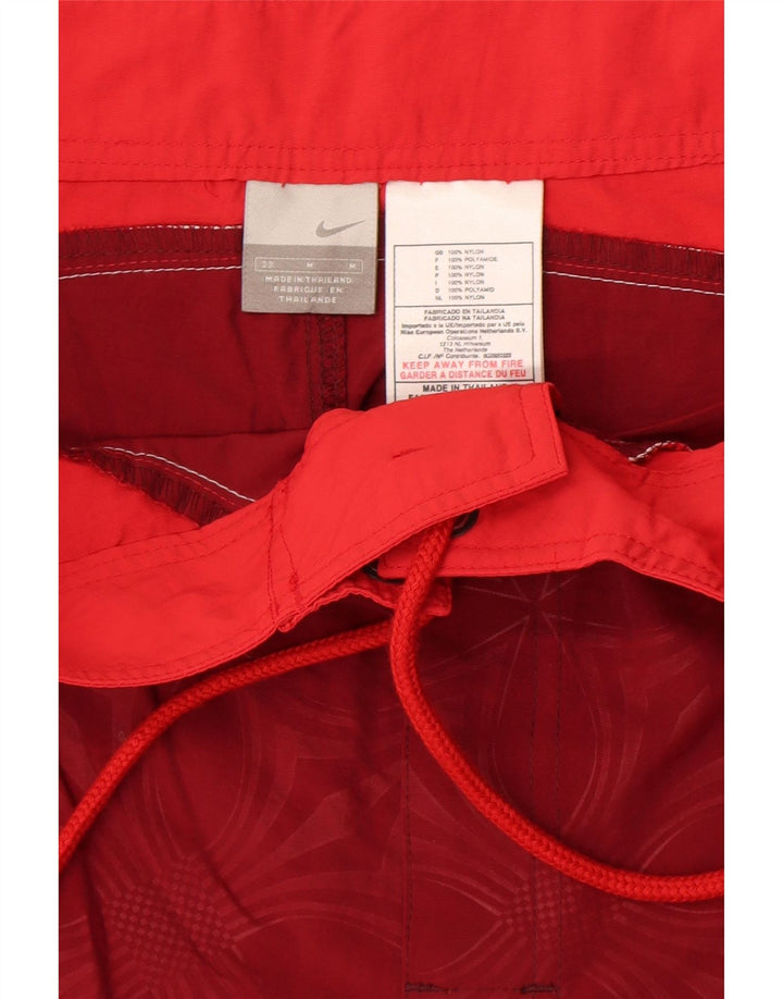 Bañador Nike Hombre Mediano Rojo Floral Nylon