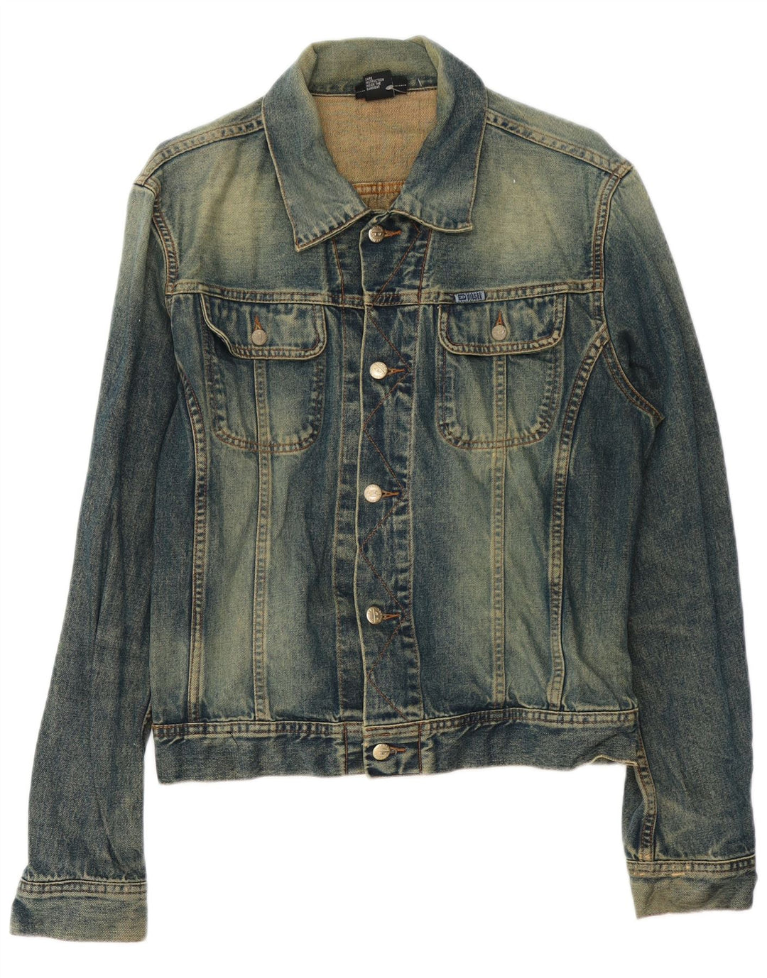 DIESEL Chaqueta vaquera para hombre UK 40 Grande Algodón azul