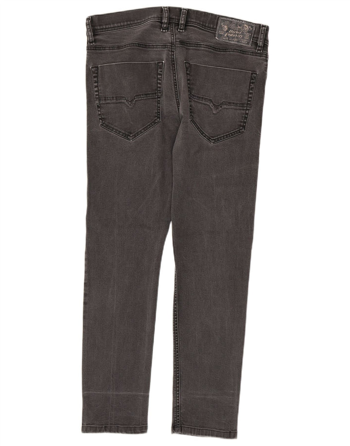 Diesel Hombre Vaqueros Slim W30 L27 Algodón Gris