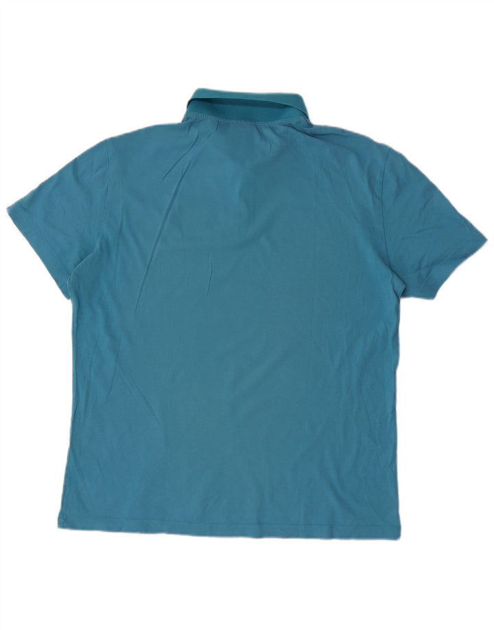 Armani Exchange Polo Hombre Azul Medio