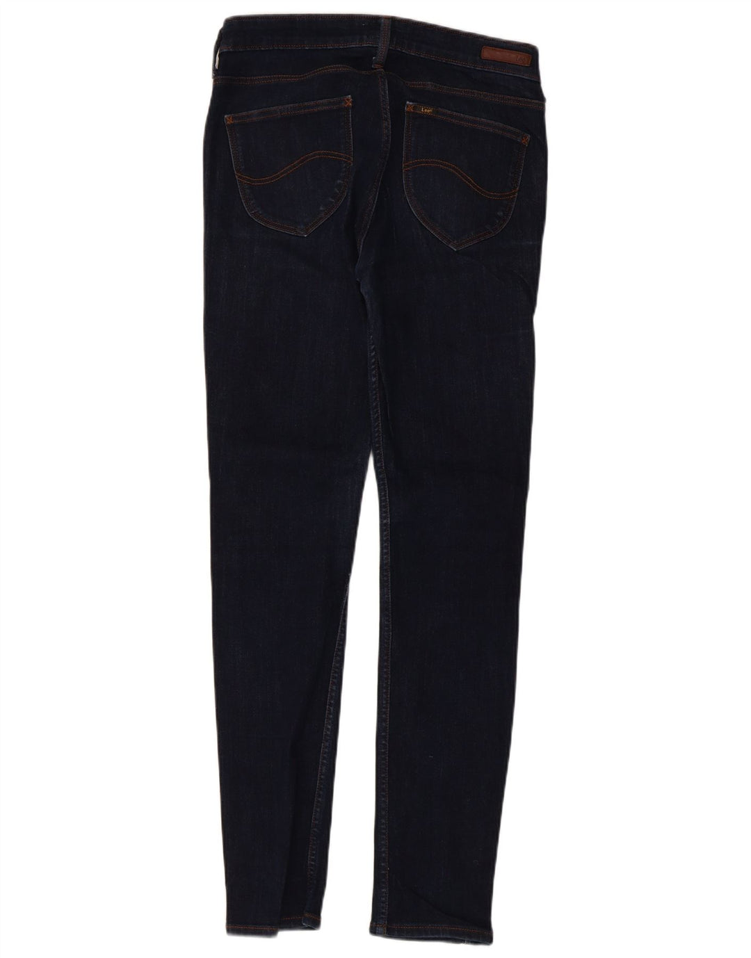 Vaqueros Ajustados Lee Mujer W30 L30 Azul Marino
