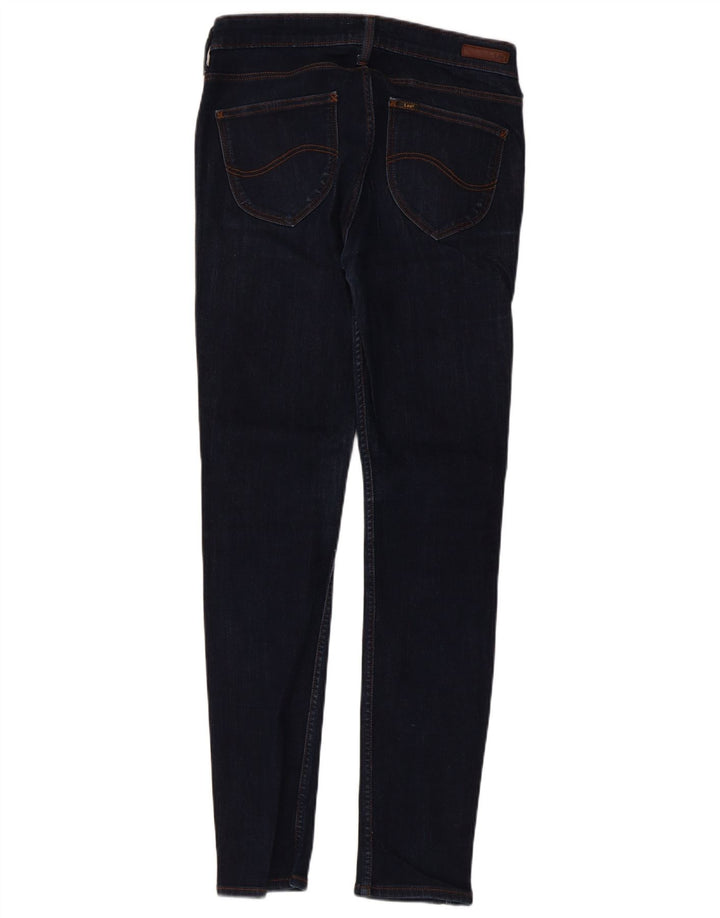 Vaqueros Ajustados Lee Mujer W30 L30 Azul Marino