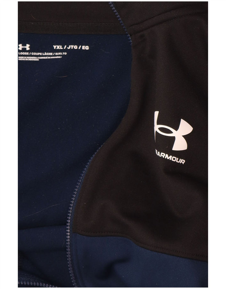 UNDER ARMOUR Chaqueta de chándal para niño 13-14 años XL Bloque de color negro