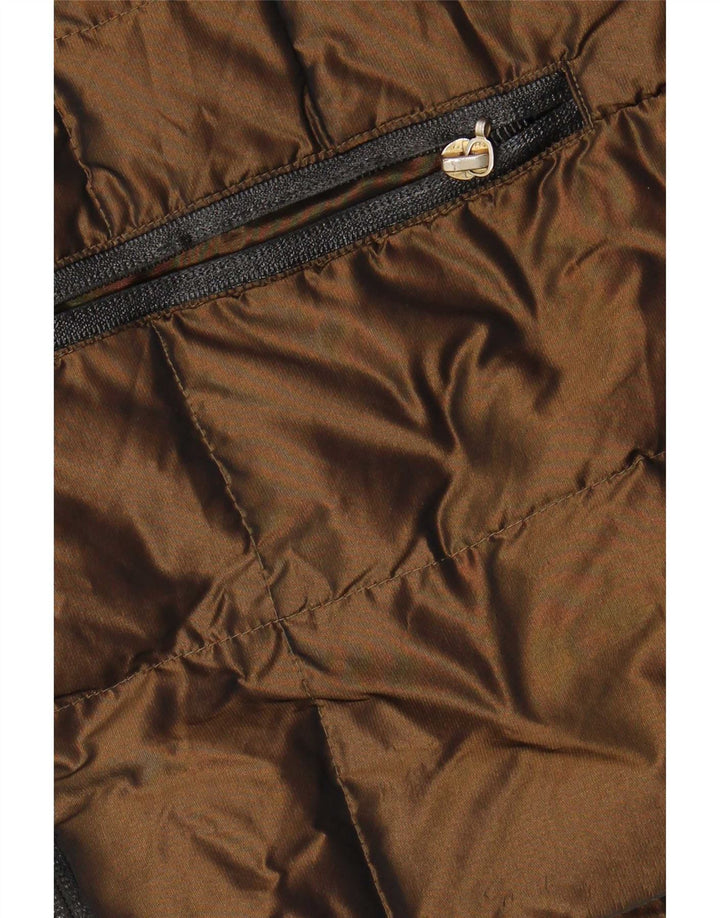 Colmar Chaqueta acolchada con capucha para mujer UK 44 Marrón medio