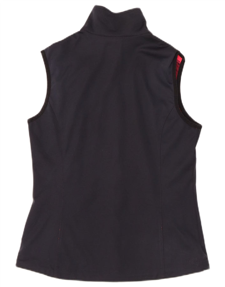 CMP Chaqueta de chándal sin mangas para mujer UK 6 XS Azul marino Poliéster