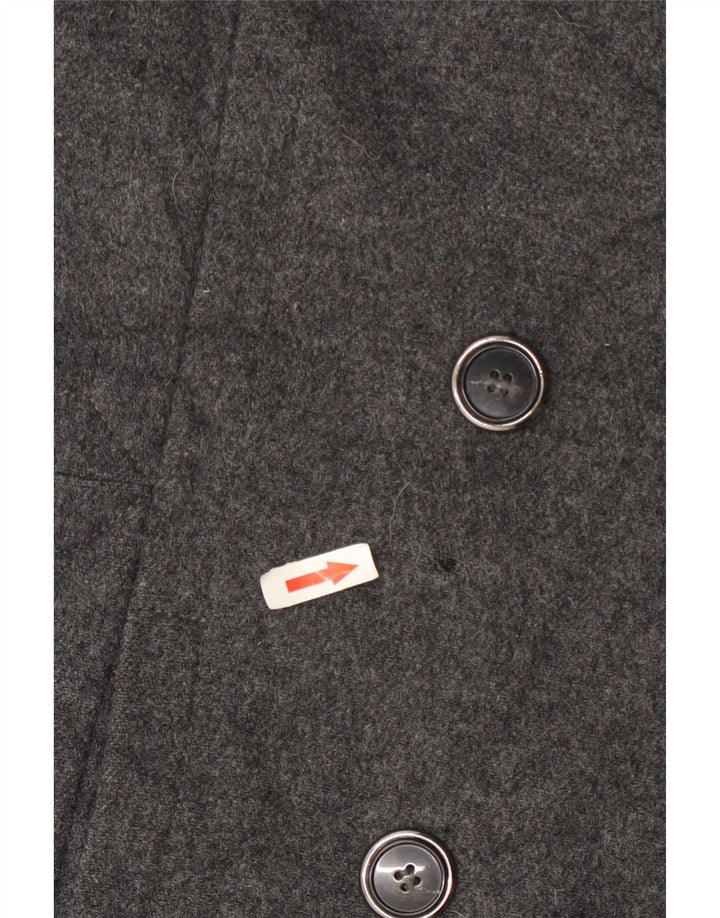 Hobbs Chaquetón para mujer UK 12 Lana gris medio