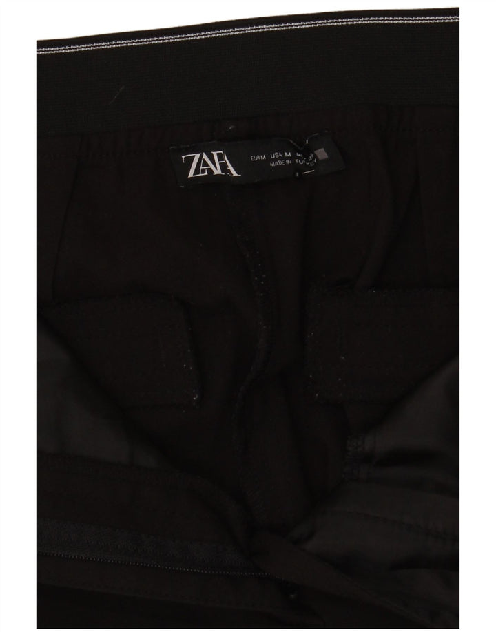 Zara Mujer Pantalón Chino Slim Medium W28 L27 Negro