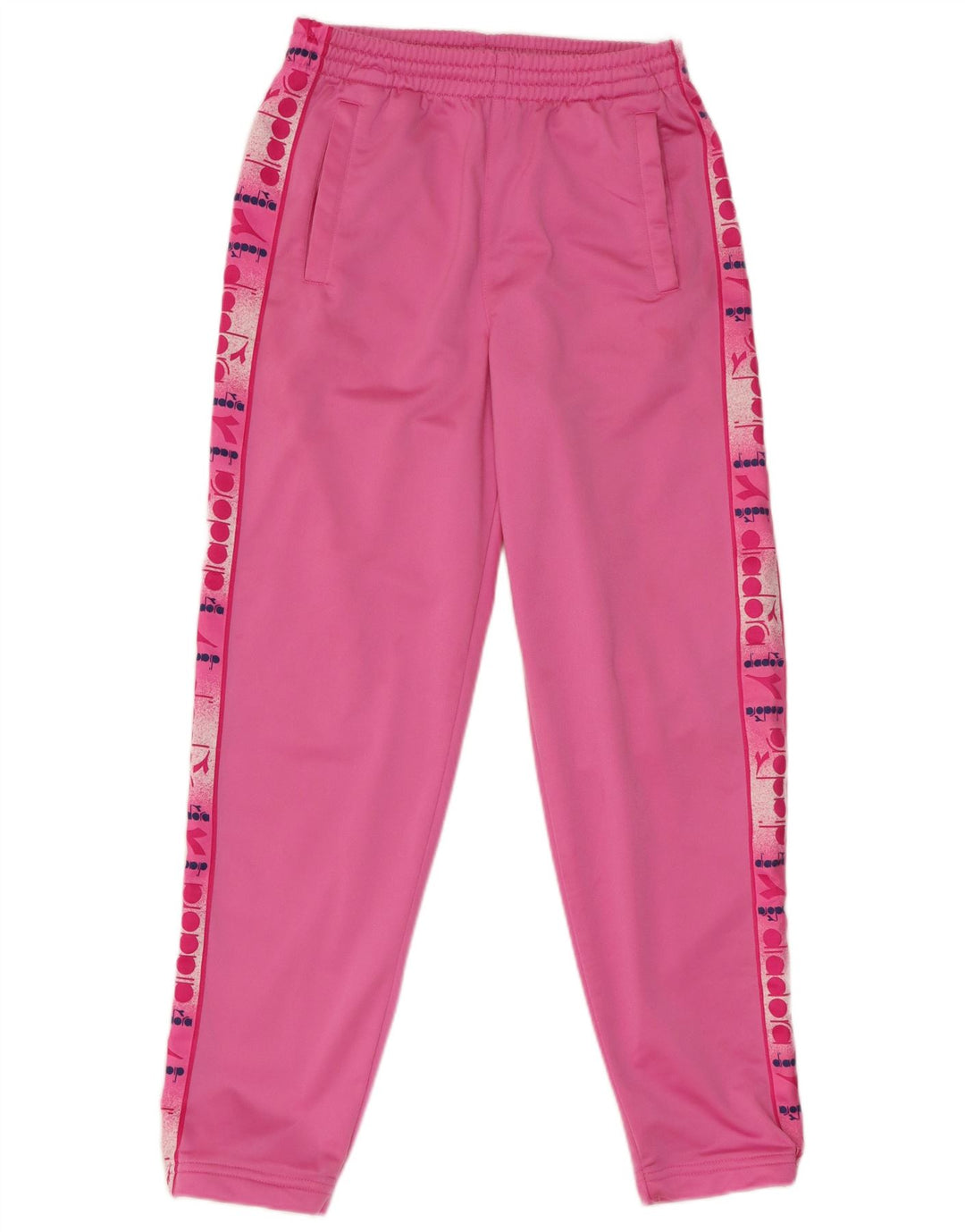 Diadora Pantalón De Chándal Gráfico Mujer UK 44 Medium Pink