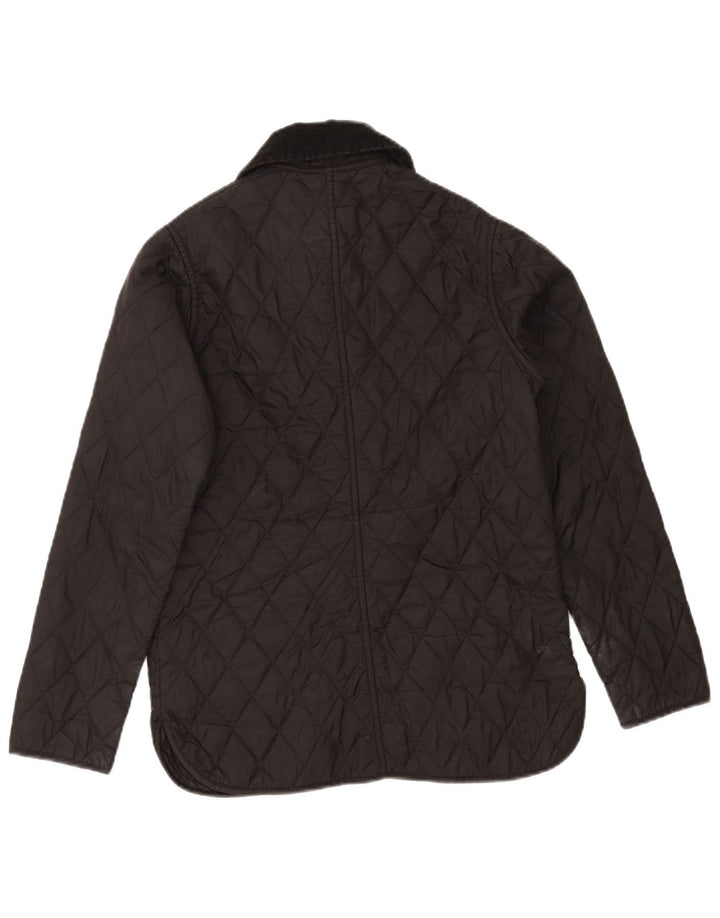 Barbour Chaqueta acolchada para mujer Reino Unido 8 Pequeño Negro