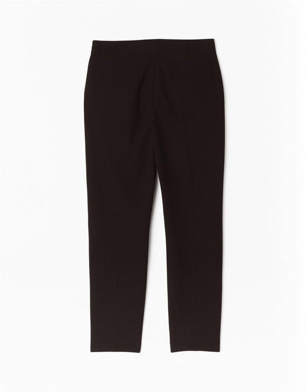 Marks & Spencer Pantalones Casuales para Mujer UK 10 Small W30 L27 Black Classic