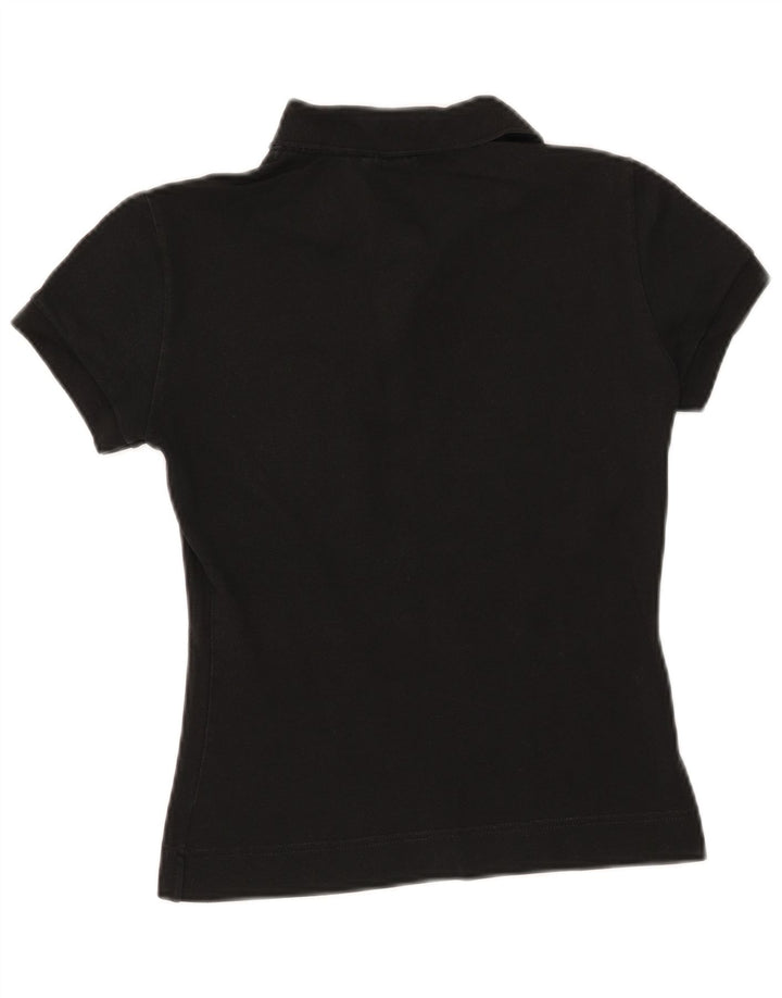 Polo Lacoste Mujer Talla 38 Mediano Negro Algodón