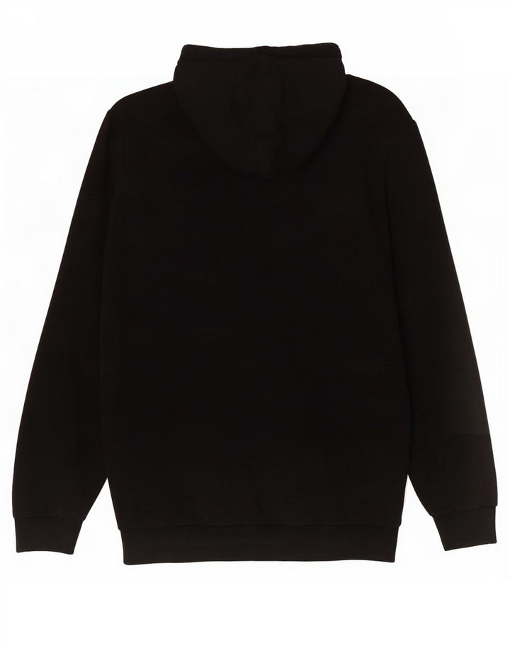 Puma Hombre Sudadera Con Capucha Gráfica Jersey De Algodón Negro Mediano