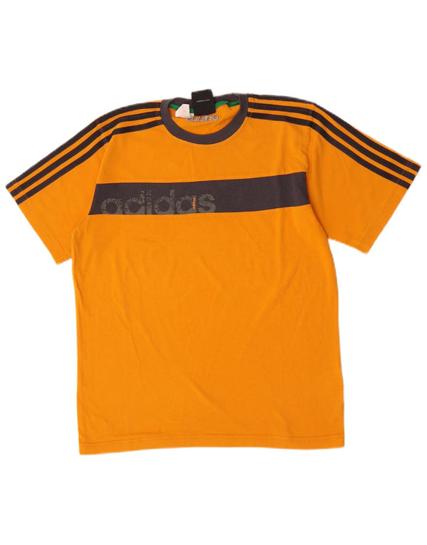 Adidas Camiseta gráfica para niños 13-14 años Naranja Colorblock Algodón