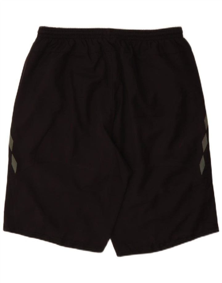Pantalones Cortos Deportivos Umbro Hombre XL Poliéster Geométrico Negro