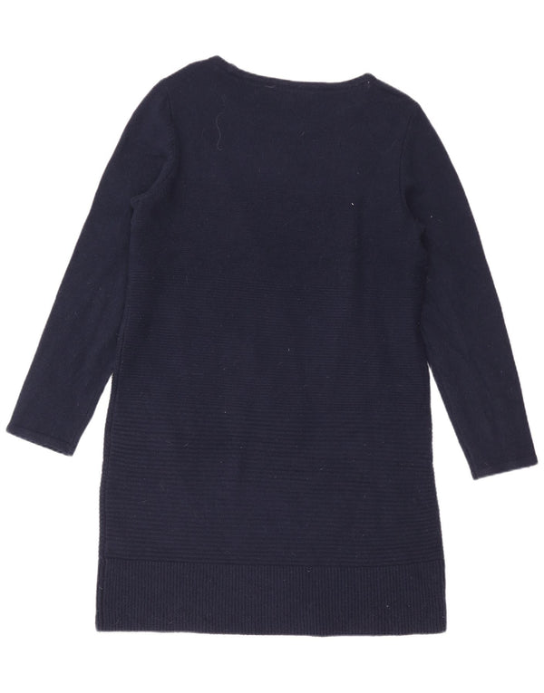 Crew Clothing Vestido tipo jersey de manga larga para mujer UK 46 Grande Azul marino