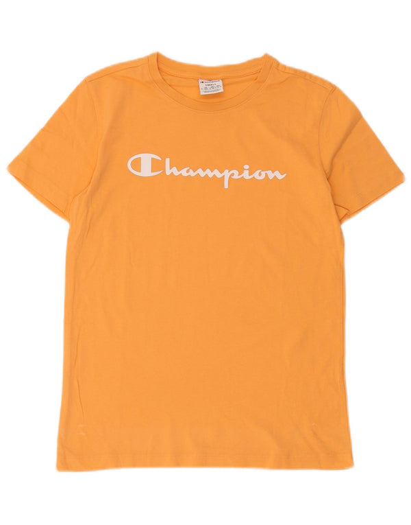 Champion Camiseta Gráfica para Hombre Top Pequeño Naranja