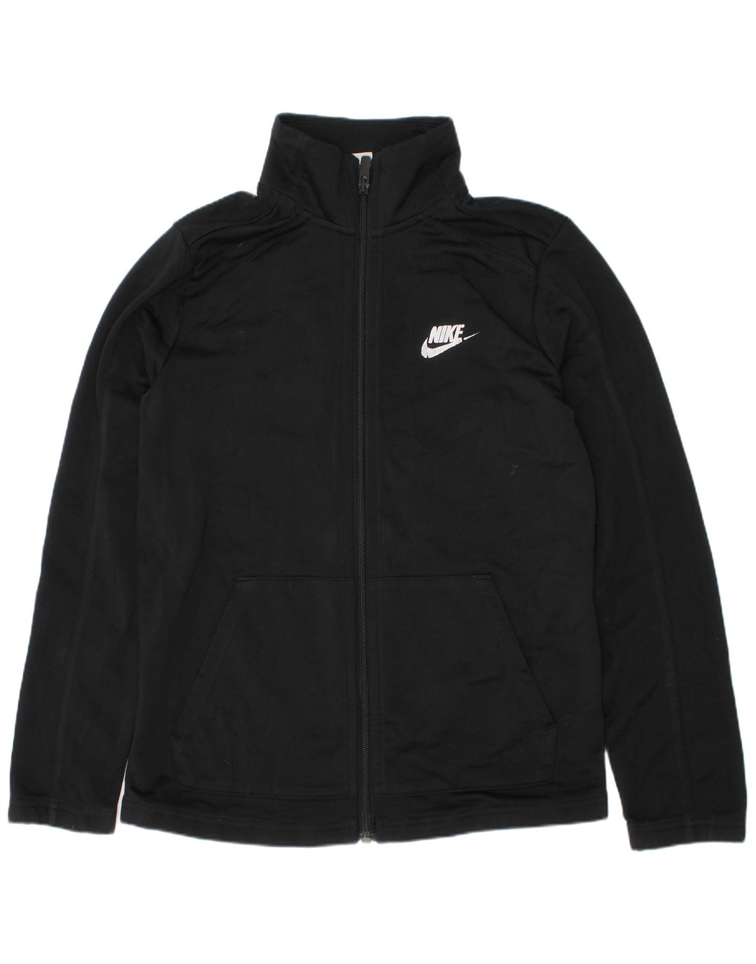 Nike Chaqueta de chándal para niños 10-11 años Mediana Negro Poliéster