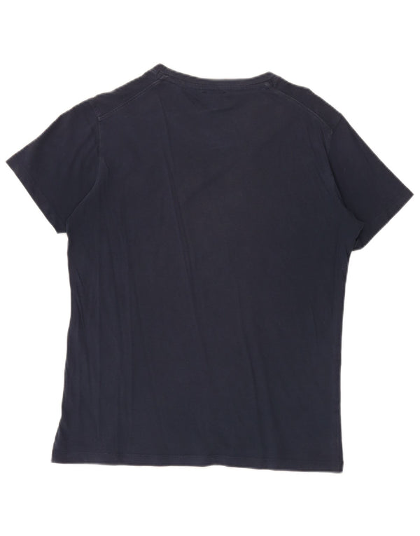 Asociación de Polo de EE. UU. Camiseta para hombre Top Small Azul marino