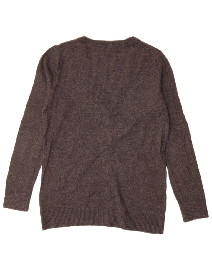 Gap Suéter Cárdigan para Mujer UK 44 Algodón Gris Medio