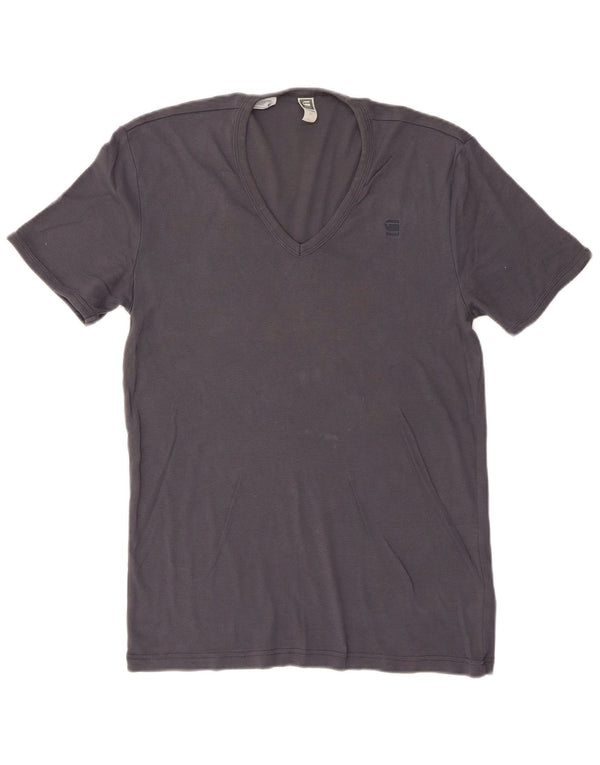 G-Star Hombre Camiseta Top XL Gris Algodón