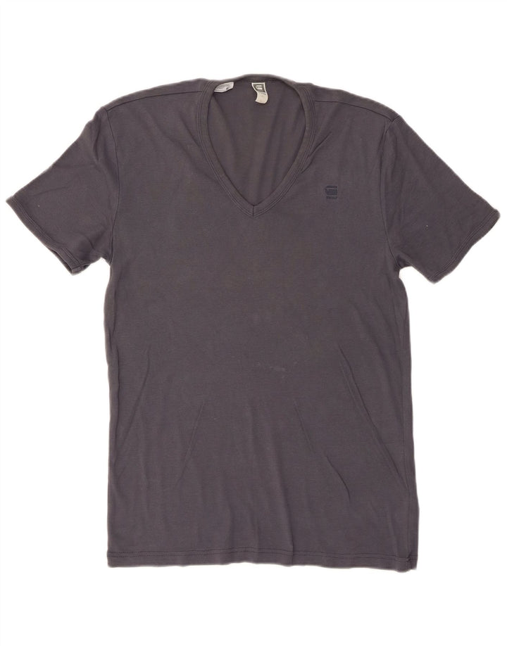 G-Star Hombre Camiseta Top XL Gris Algodón