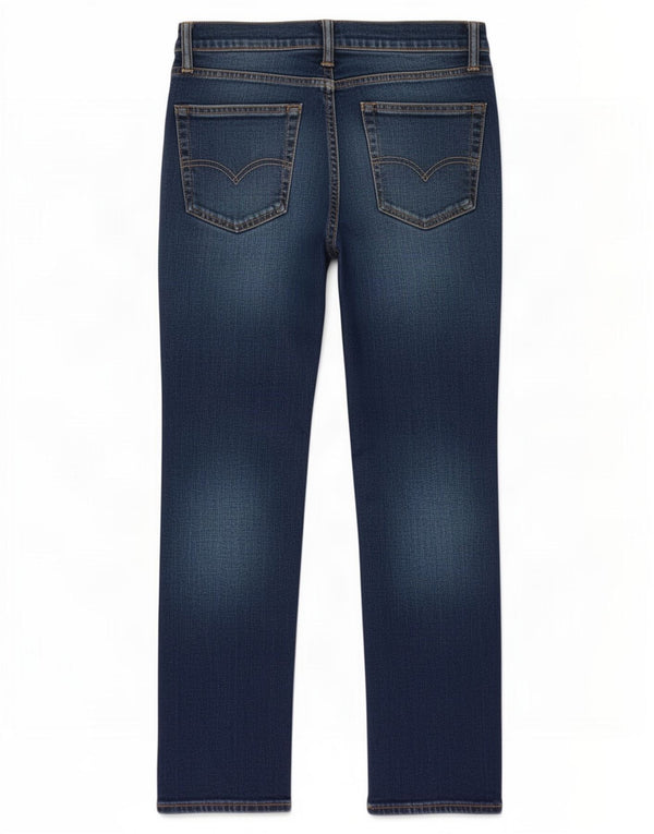 Vaqueros ajustados desgastados para hombre Levi's W32 L27 Algodón azul