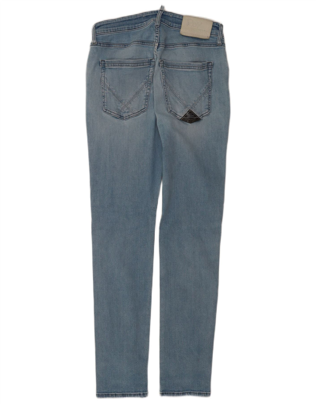 Roy Rogers Vaqueros ajustados para mujer W33 L30 Algodón azul