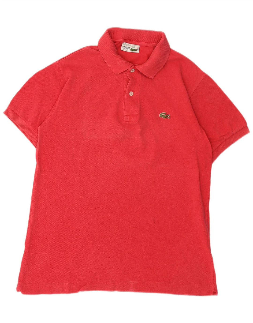 Polo Lacoste para hombre talla 3 pequeño algodón rosa