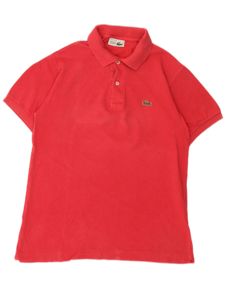 Polo Lacoste para hombre talla 3 pequeño algodón rosa