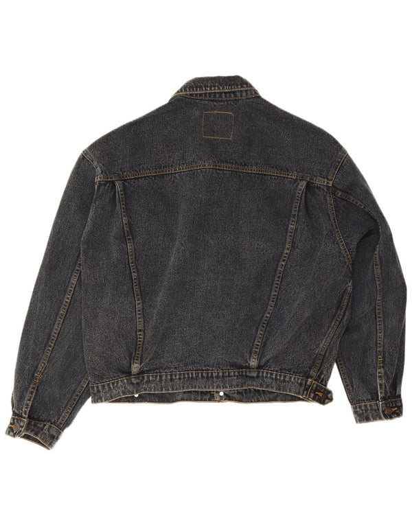 Jinglers Chaqueta vaquera para hombre UK 42 XL Azul marino