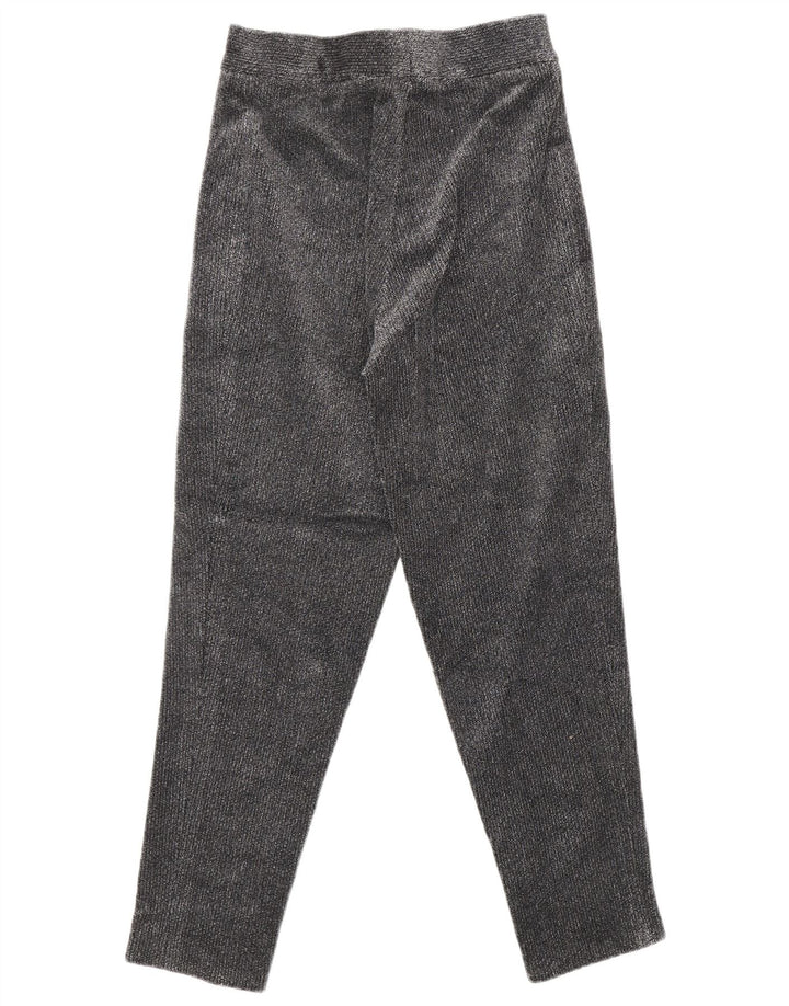 MC KEE'S Pantalones de pana ajustados para mujer IT 42 Medium W28 L25 Gris