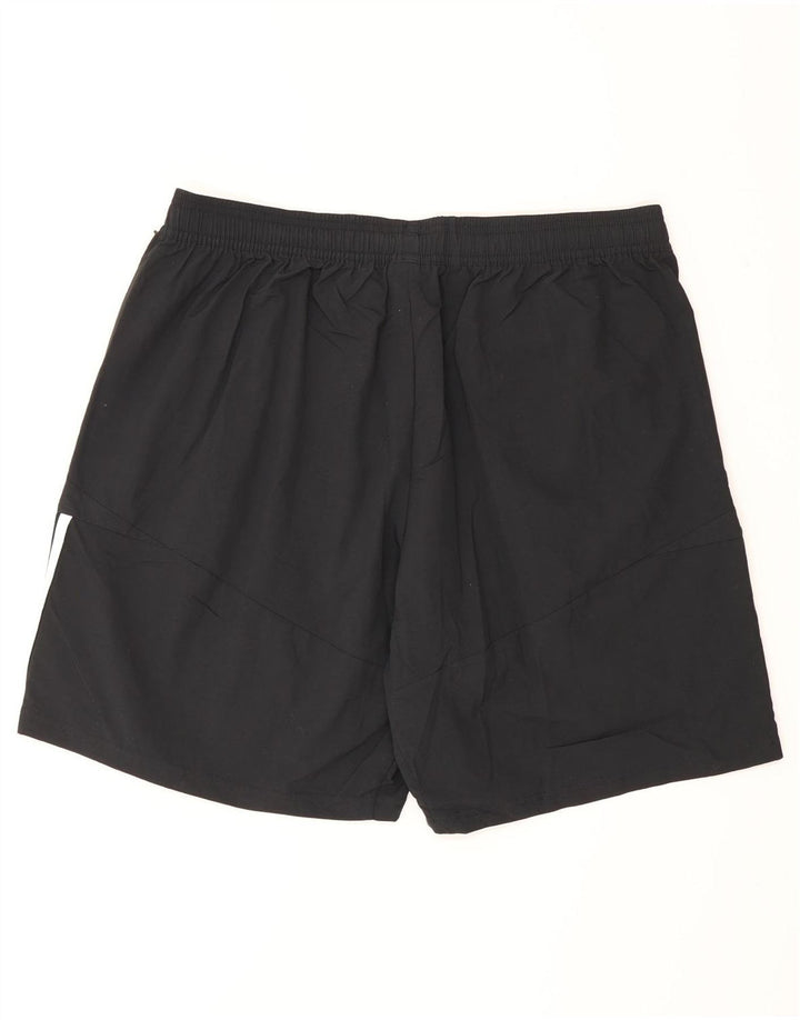 Adidas Pantalones cortos deportivos gráficos para hombre XL Poliéster negro