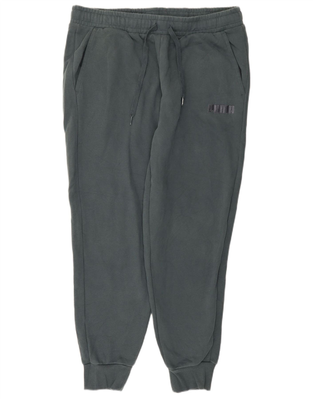 Puma Pantalones De Chándal Hombre Joggers XL Gris Algodón
